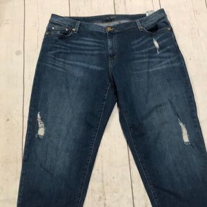 Michael Kors blue relaxed jeans